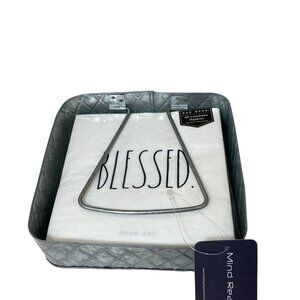 Galvanized Metal‎ Napkin Holder GRAY NEW!